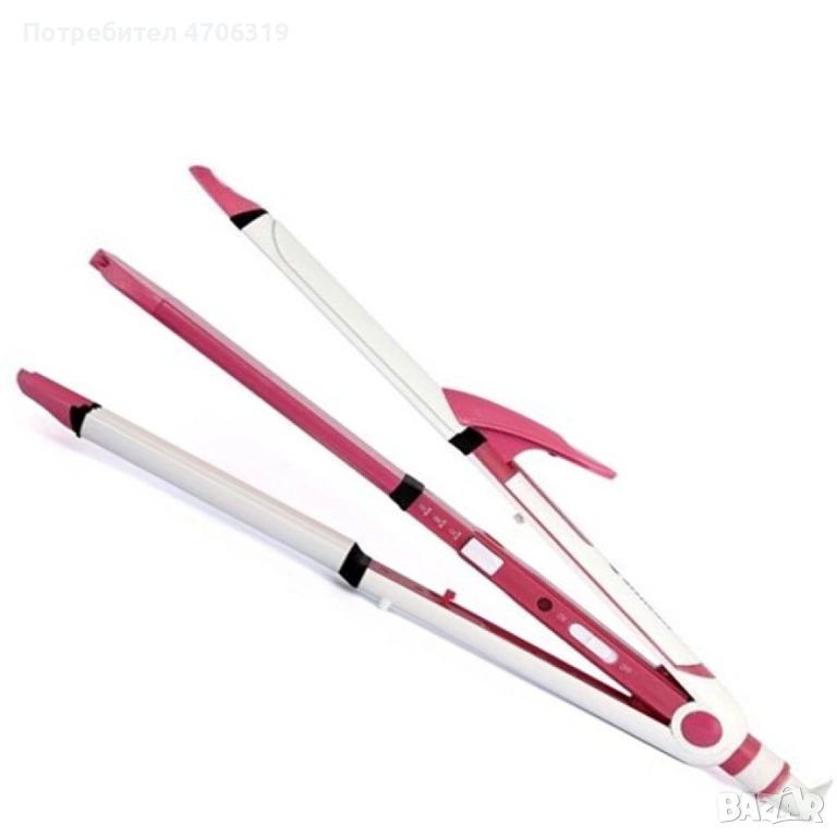 Преса за коса 3в1, снимка 1