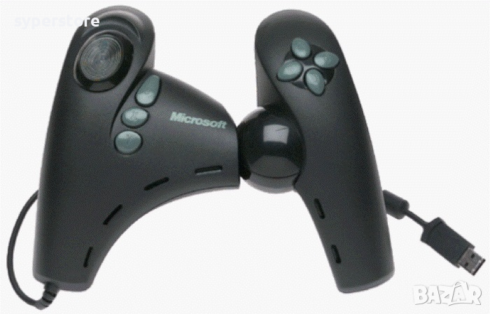 Геймпад Джойстик USB Microsoft Side Winder Dual Strike гейм контролер Gamepad Joystick, снимка 1