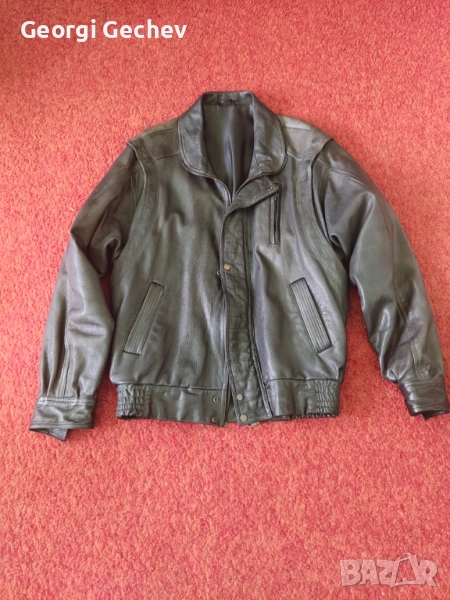 Кожено яке от здрава естествена кожа, снимка 1