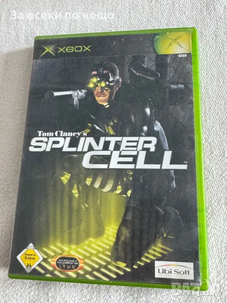 Игра за xbox classic , Tom Clancy's Splinter Cell, снимка 1
