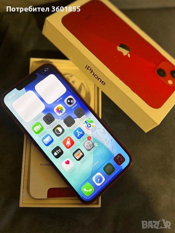 iPhone 13 128GB RED!, снимка 1