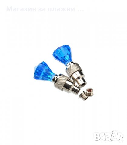 КАПАЧКИ ЗА ВЕНТИЛИ С РАЗНОЦВЕТНИ СВЕТЛИНИ ДМ - код Диамант, снимка 4 - Аксесоари и консумативи - 34306662