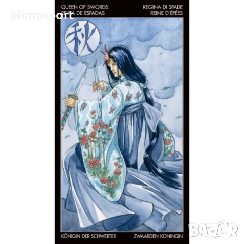 Карти Таро LoScarabeo Manga  , снимка 3 - Карти за игра - 51342499