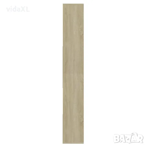vidaXL Библиотека, дъб сонома, 67x24x161 см, инженерно дърво, снимка 9 - Етажерки - 56147739