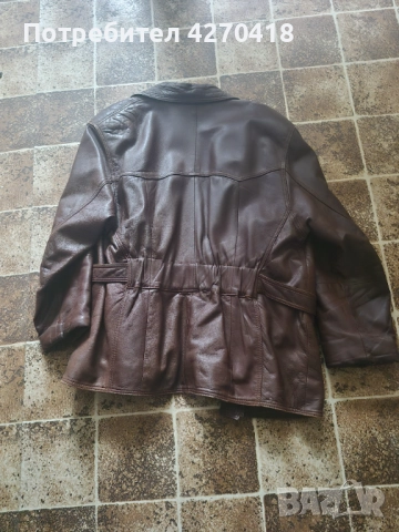 Дамско кожено яке, снимка 2 - Якета - 52894200