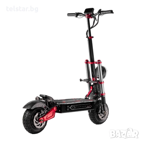 Електрическа тротинетка TELSTAR 11+ S-5 Pro 67.2V 38Ah с два двигателя 2x3000W 92 км/ч, снимка 4 - Мотоциклети и мототехника - 52429523