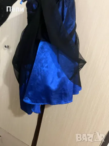 Дамска синя рокля