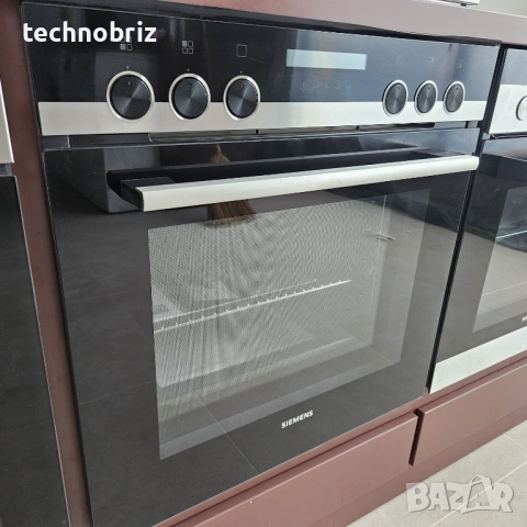 Немска фурна със стъклокерамичен плот Siemens 71л - ГАРАНЦИЯ, снимка 2 - Печки, фурни - 52157785