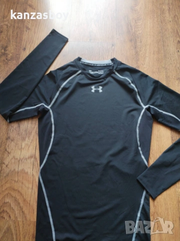 Under Armour ColdGear Jacquard Compression - мъжка фитнес блуза М , снимка 5 - Блузи - 53622999