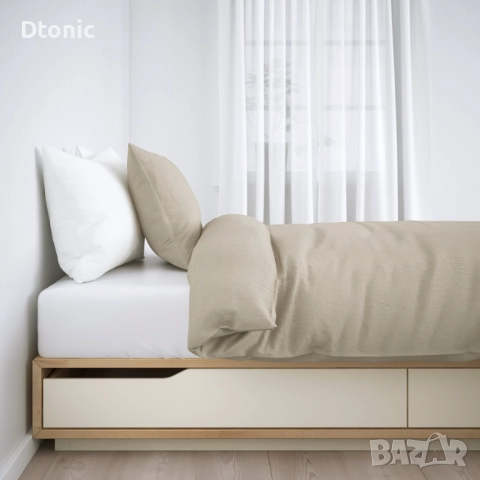 Легло IKEA MANDAL 140 x 200 (4 чекмеджета)  + Матрак IKЕA Hovag