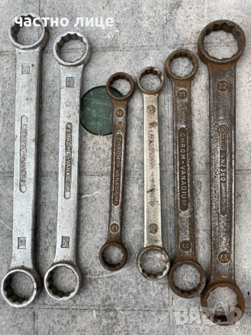 КЛЮЧОВЕ ЗВЕЗДИ И ЛУЛИ  от17 до 32 размер ХРОМ ВАНАДИУМ ГЕРМАНИЯ, снимка 5 - Ключове - 41521124