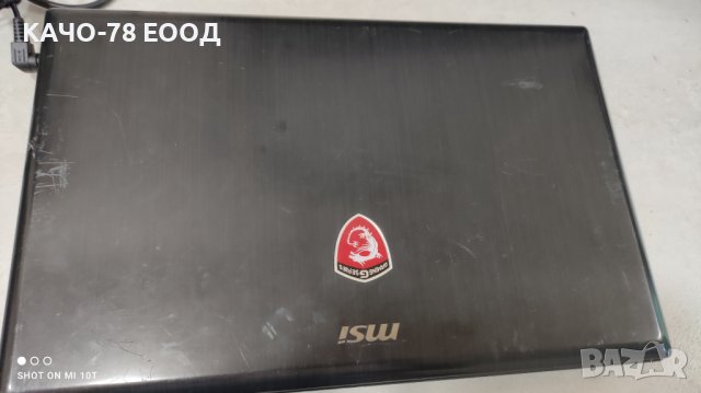 Лаптоп MSI MS-16GH, снимка 2 - Части за лаптопи - 41865258