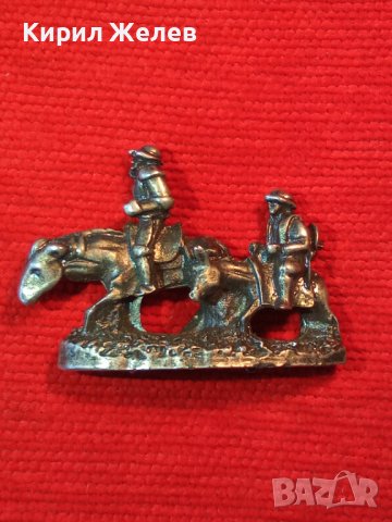 Дон КИХОТ и САНЧО ПАНСА ОЛОВНА МЕТАЛНА СТАТУЕТКА АРТ ФИГУРКА за КОЛЕКЦИЯ 8261