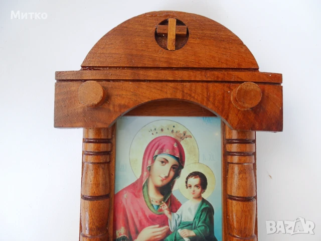 Иконостас на св.Богородица с младенеца , снимка 8 - Икони - 51288300