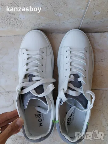 Hogan H365 logomania leather low top sneakers - страхотни мъжки кецове ОТЛИЧНО 46, снимка 9 - Кецове - 56011466