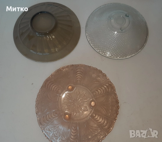 Стъклени фруктиери, снимка 2 - Други - 52857486