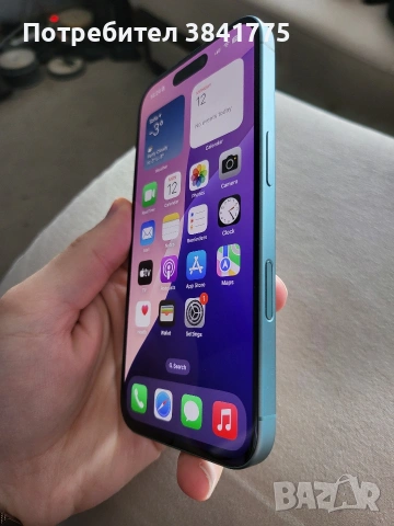 Iphone 16 128gb Teal, като нов, 100% батерия, снимка 5 - Apple iPhone - 53150125