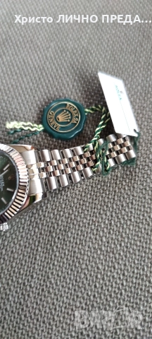 Новогодишна промоция! Мъжки луксозен часовник Rolex Datejust 41 mm,white gold 126334, снимка 2 - Мъжки - 52874743