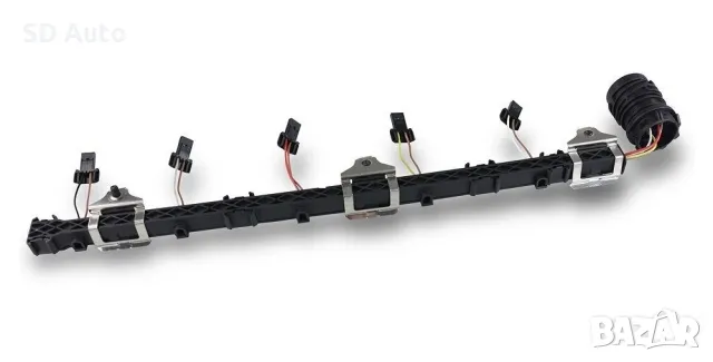 Захранваща шина за инжектор(помпа дюза)за Volksvagen Touareg , Transporter ,T5 /2,5 TDI, снимка 4 - Части - 47606217