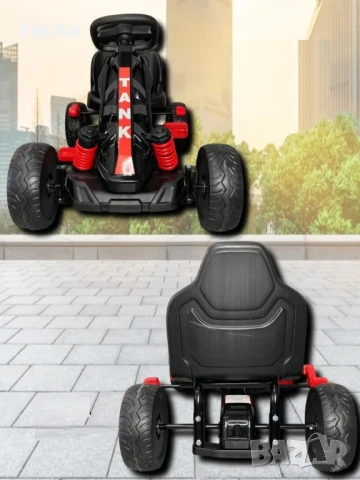 КАРТИНГ С педали TANK G23 С МЕКИ ГУМИ, снимка 17 - Детски велосипеди, триколки и коли - 51038806