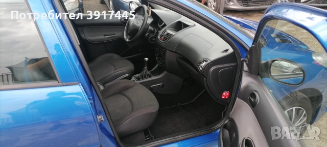  Пежо 206+ 1.1i 60кс., снимка 9 - Автомобили и джипове - 53629145