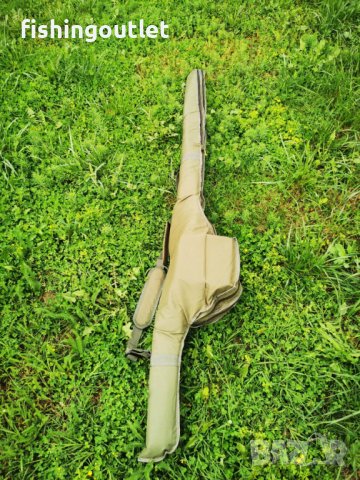 Двоен подплатен шарански калъф за въдици на 2 части / 190 и 205см, снимка 5 - Такъми - 41017099