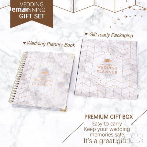 Книга за сватбен план и органайзер за булка, снимка 5 - Други - 41867761