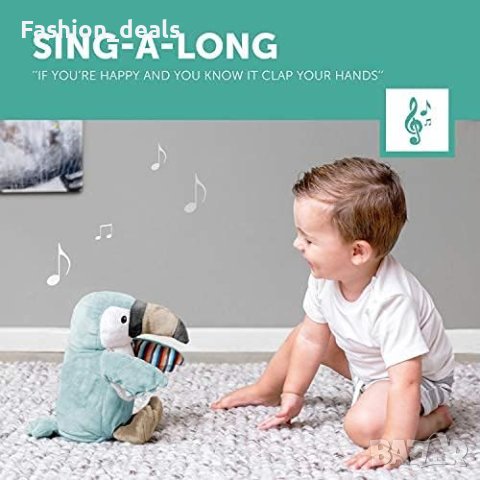 Нова Мека играчка за бебета с пеене и интерактивно пляскане и звук, снимка 7 - Други - 41770043