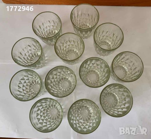 Стъклени кристални 12 бр. чаши 200 мл, снимка 3 - Чаши - 42513193