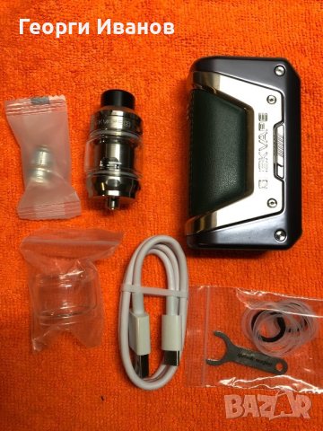 GeekVape L200 Kit (Aegis Legend 2) 200W Kit с  Z (Zeus) Sub ohm Tank електронна цигара Сив цвят , снимка 3 - Вейп без пълнители - 41564600