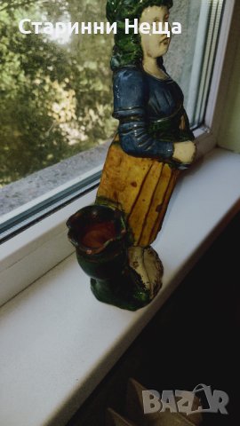 Старинна Стара Българска Керамика фигура статуетка статуя , снимка 4 - Антикварни и старинни предмети - 41685926