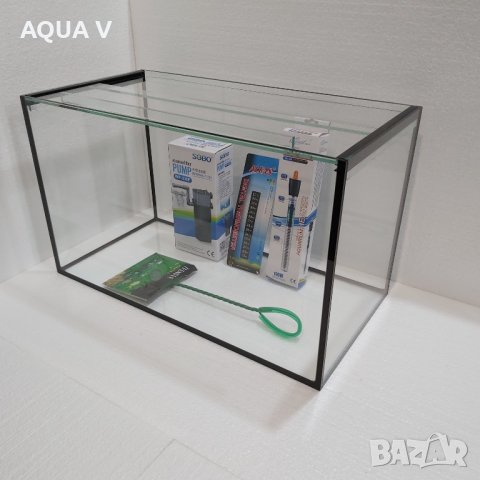 Аквариум 84 литра - оборудван