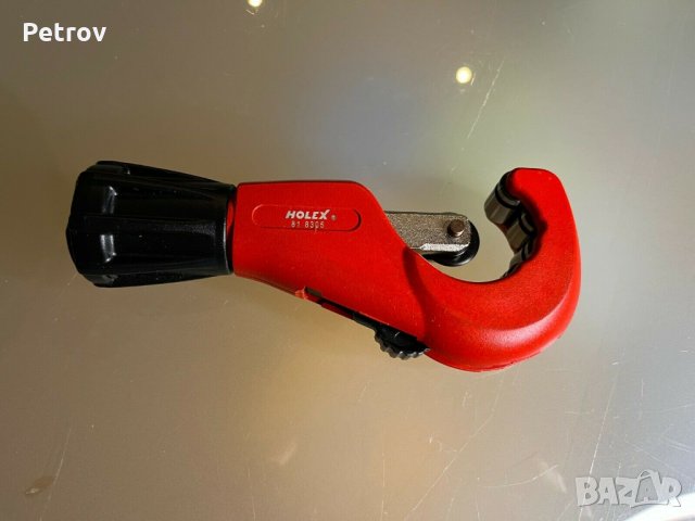 HOLEX Germany - PROFI Тръборез за медни тръби: 3-35mm !! ЧИСТО НОВ, с вграден резервен Нож!! GERMANY, снимка 4 - Гедорета - 35919108
