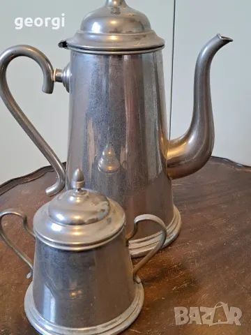 голям немски ретро чайник със захарница   17/3, снимка 8 - Антикварни и старинни предмети - 48995617