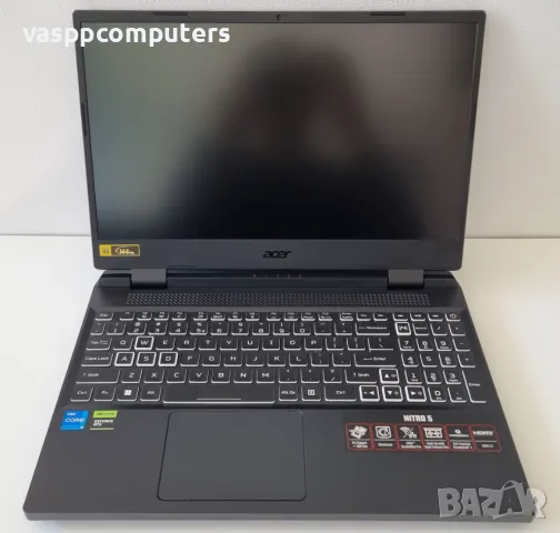 Acer Nitro 5 AN515-58/15.6"/i5-12450H/RTX 2050/16GB RAM/512GB SSD NVMe, снимка 2 - Лаптопи за игри - 50087969
