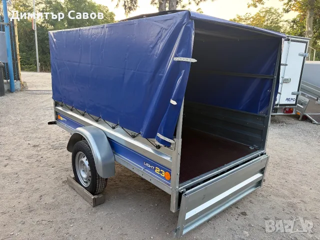 Туристическо, самосвално ремарке VESTA LIGHT 23 с брезент и шпригли Н-120, снимка 15 - Ремаркета - 55785045