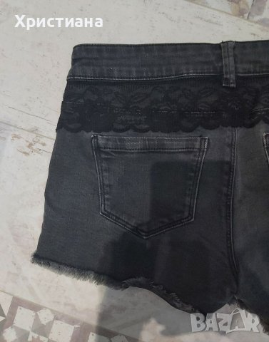 Дамски къси гащи с дантела, снимка 4 - Къси панталони и бермуди - 41681542