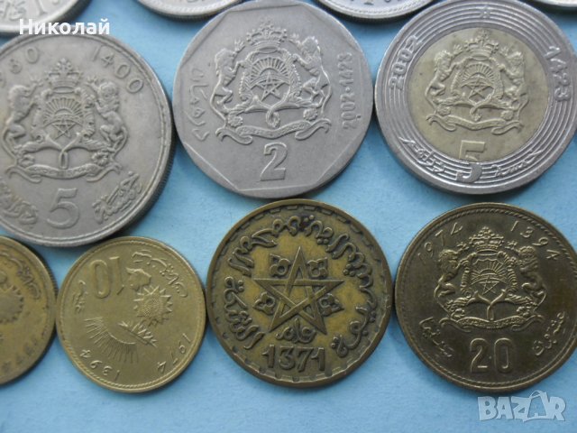 Лот монети Мароко, снимка 4 - Нумизматика и бонистика - 41472223