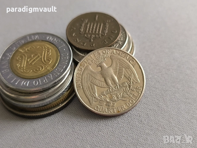 Монета - САЩ - 1/4 (четвърт) долар | 1997г.