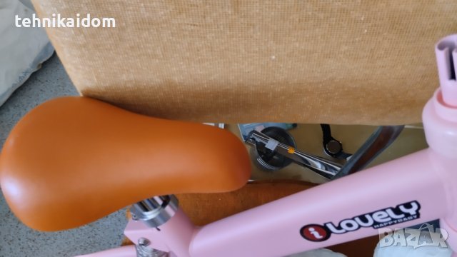 Детско колело за баланс в розово Homcom втора употреба като ново, снимка 3 - Детски велосипеди, триколки и коли - 42052942