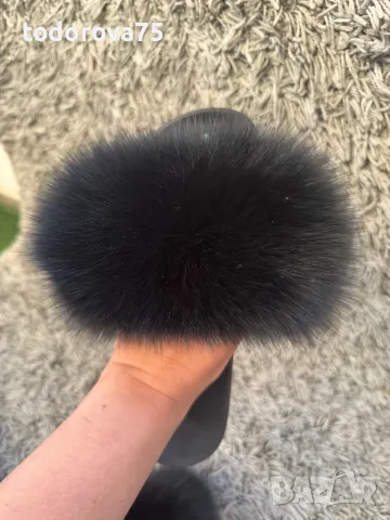 Нови с богат естествен косъм, снимка 5 - Чехли - 50396700
