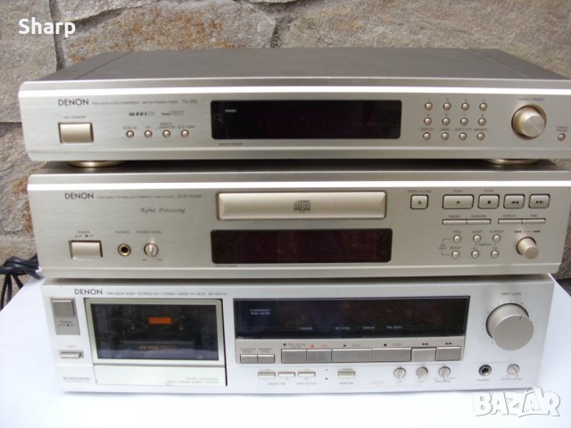 Denon тунер TU-255 шампанско, снимка 3 - Аудиосистеми - 38784695
