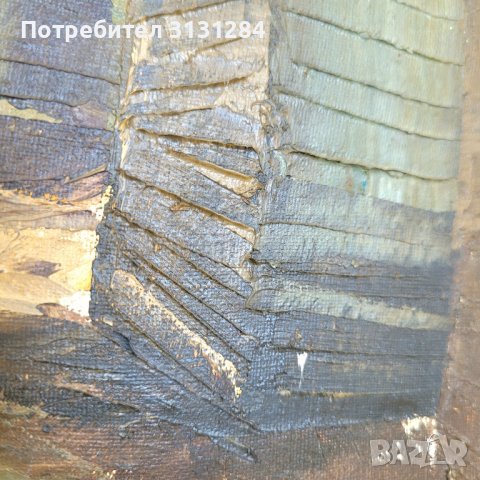 Антикварна картина високо професионална с подпис на автор Ирак, снимка 3 - Антикварни и старинни предмети - 44448581