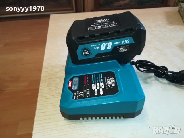 VERMRK STARKE-ЗАРЯДНО И БАТЕРИЯ 1БРОЙ 1303241602, снимка 14 - Винтоверти - 44746368