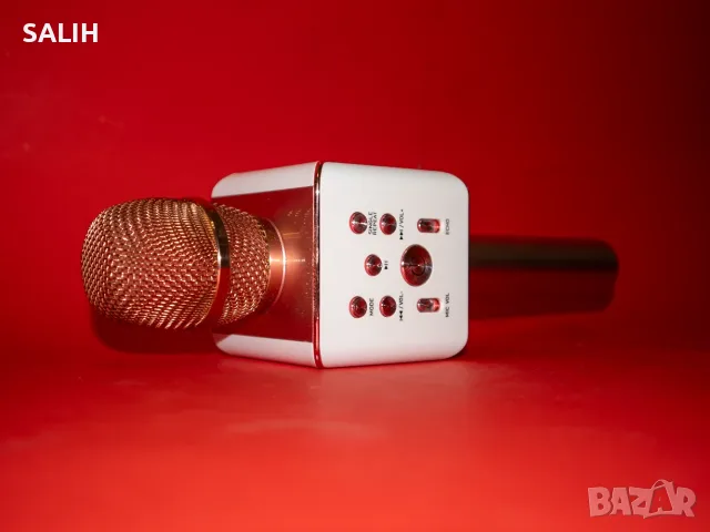 TOSING Безжичен Bluetooth Караоке Микрофон, Портативен с Вграден Високоговорител за Пеене, снимка 7 - Караоке - 55973509