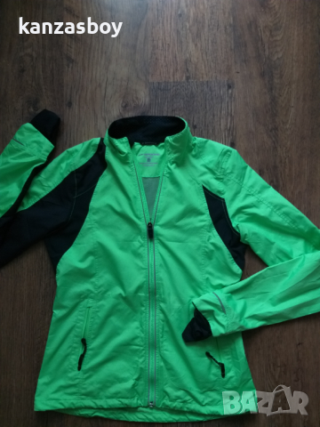 Brooks Womens Neon Yellow Shelter - дамско ръннинг горнище С, снимка 3 - Якета - 44751179