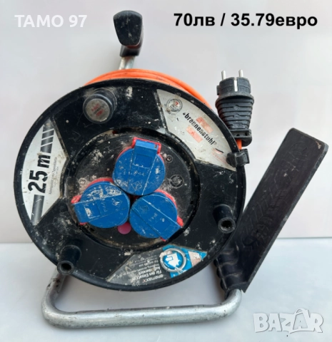 Качествени немски електрически удължители на макара по 25метра , снимка 9 - Други инструменти - 52682258