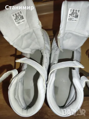 Бели кожени маратонки Puma, снимка 6 - Детски маратонки - 56055752