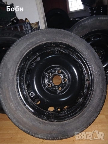 5×100 57.1ц.о.15цола с гуми на тях 195 5515, снимка 14 - Гуми и джанти - 52341942