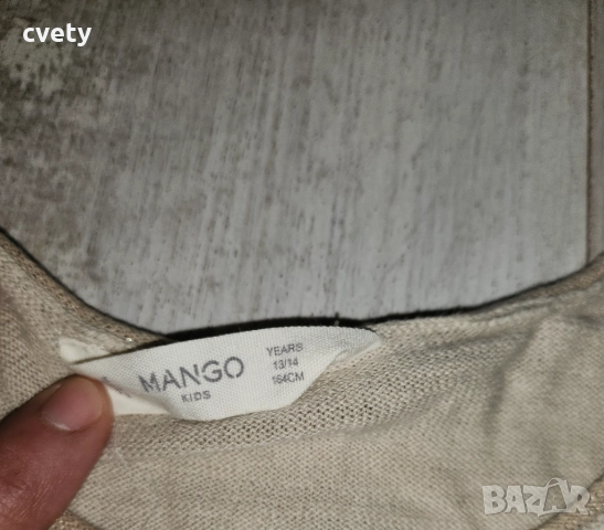 Жилетка Mango и блуза Place за ръст 164 , снимка 5 - Детски Блузи и туники - 52183546